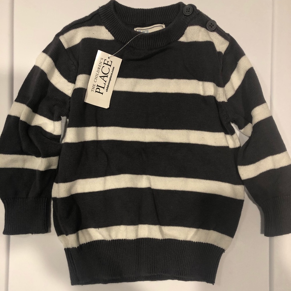 The Childrens Place baby boy sweater NWT! SZ 12-18